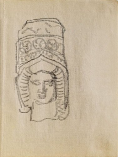 4. The artists skitchbook - museum at home -  PNT-00043-06 Leon Bakst 1866-1924 Artists sketchbook of 17 pencil drawings. 1921 Pencil 13 x 11 cm.jpg