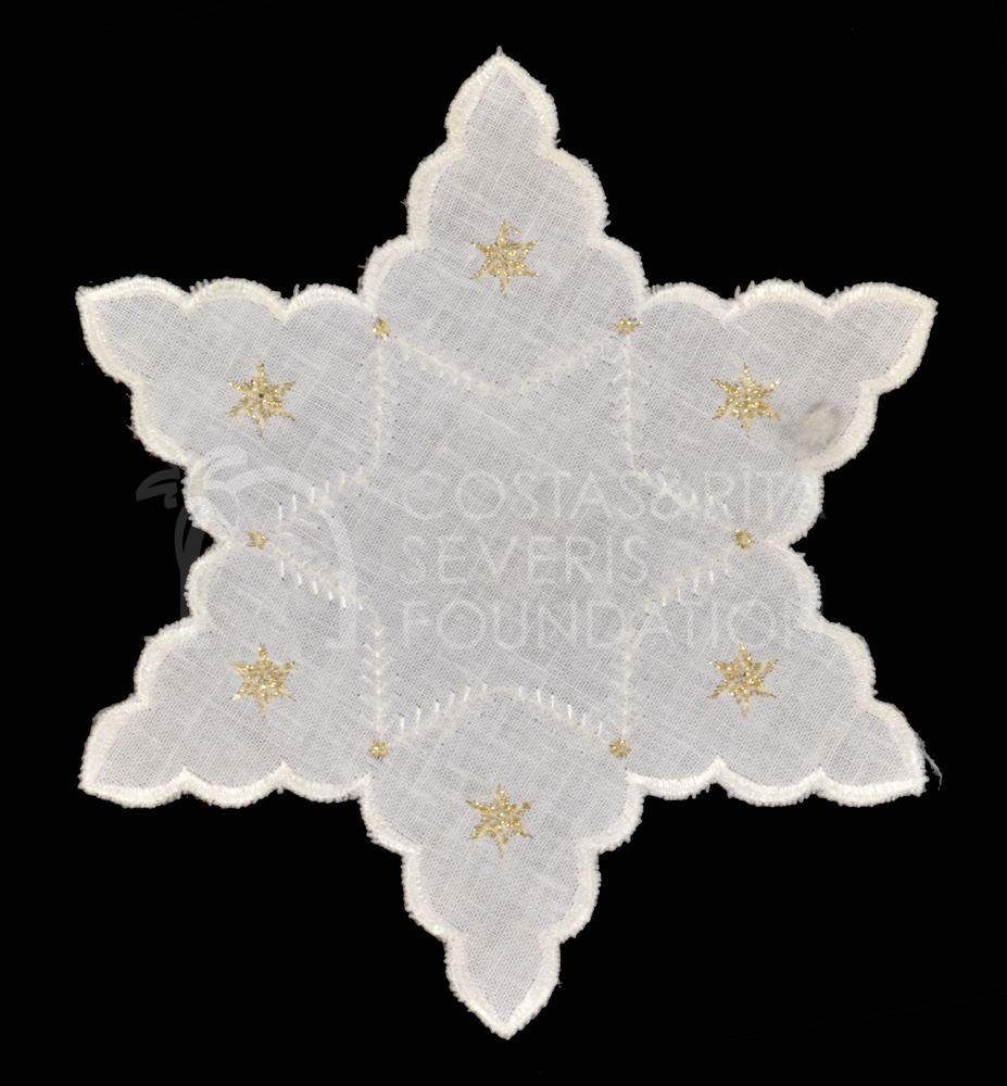 Star shaped doily-cst_01330