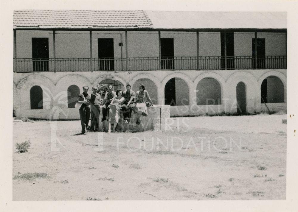 Group outside a building-pht_CP_0262