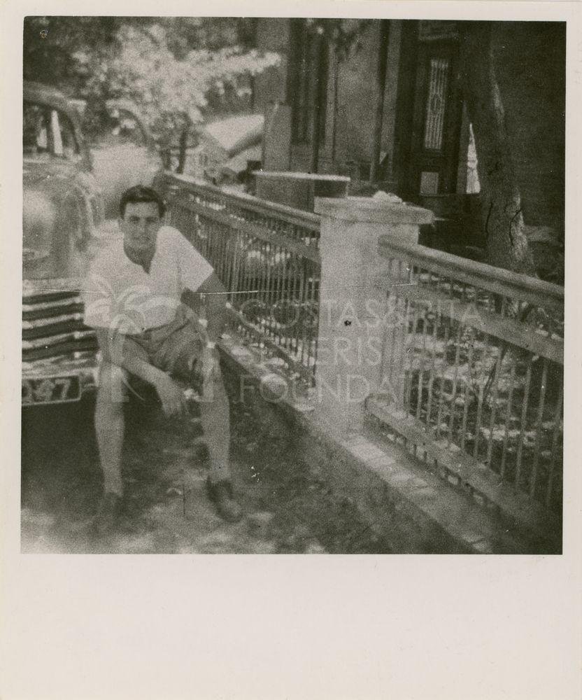 Man outside a house-pht_CP_0271