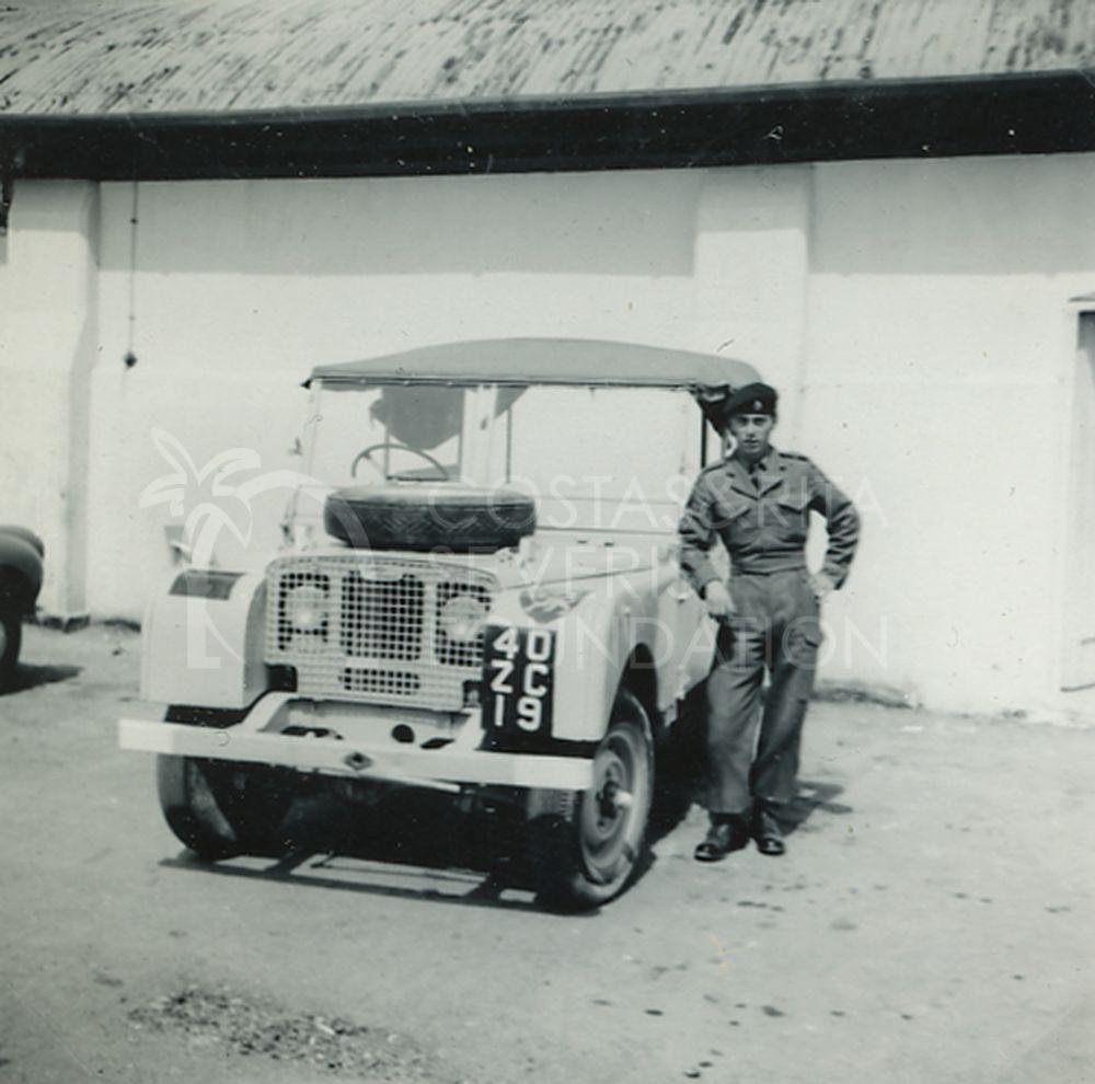Soldier next to a Land Rover-pht_GH_0052