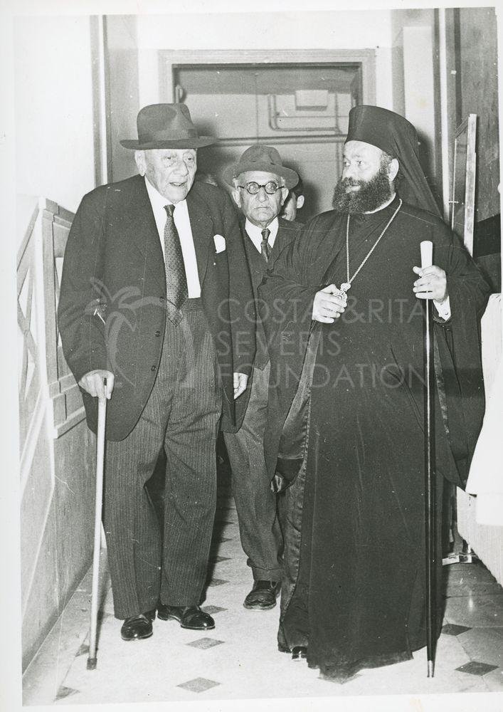 George Markides with priest-pht_GM_129