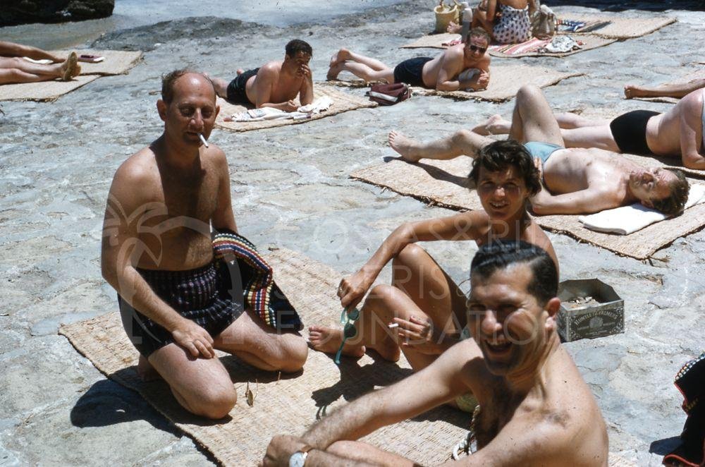 Edith Belcher and others at the Kyrenia slab-pht_TEB_0273